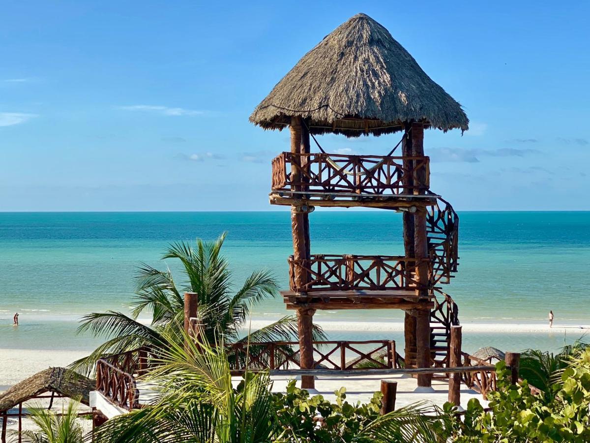 Palapas Del Sol Hotel Isla Holbox Exterior foto