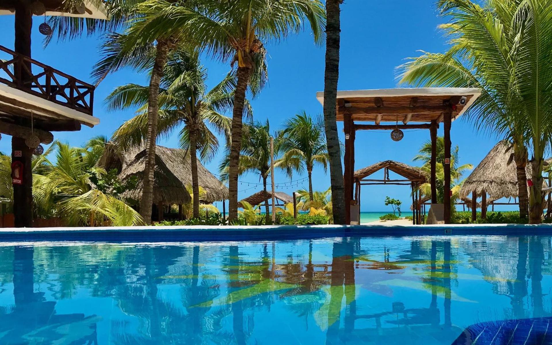 Palapas Del Sol Hotel Isla Holbox Exterior foto