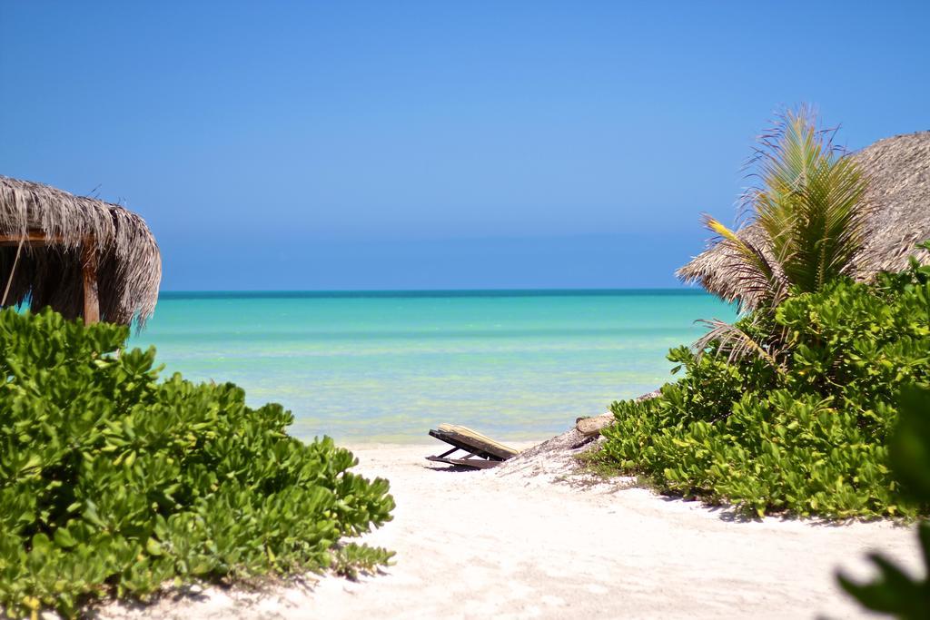 Palapas Del Sol Hotel Isla Holbox Exterior foto