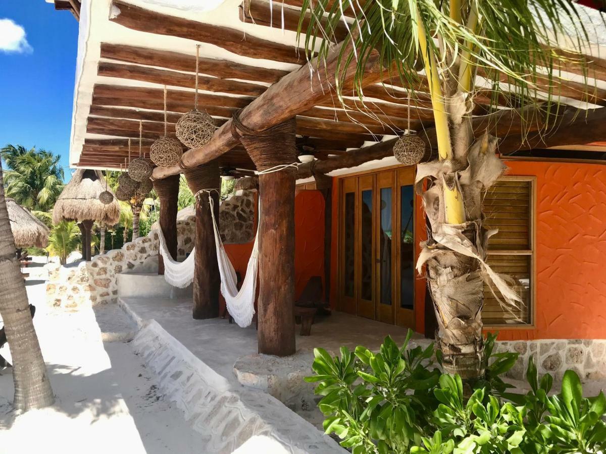 Palapas Del Sol Hotel Isla Holbox Exterior foto