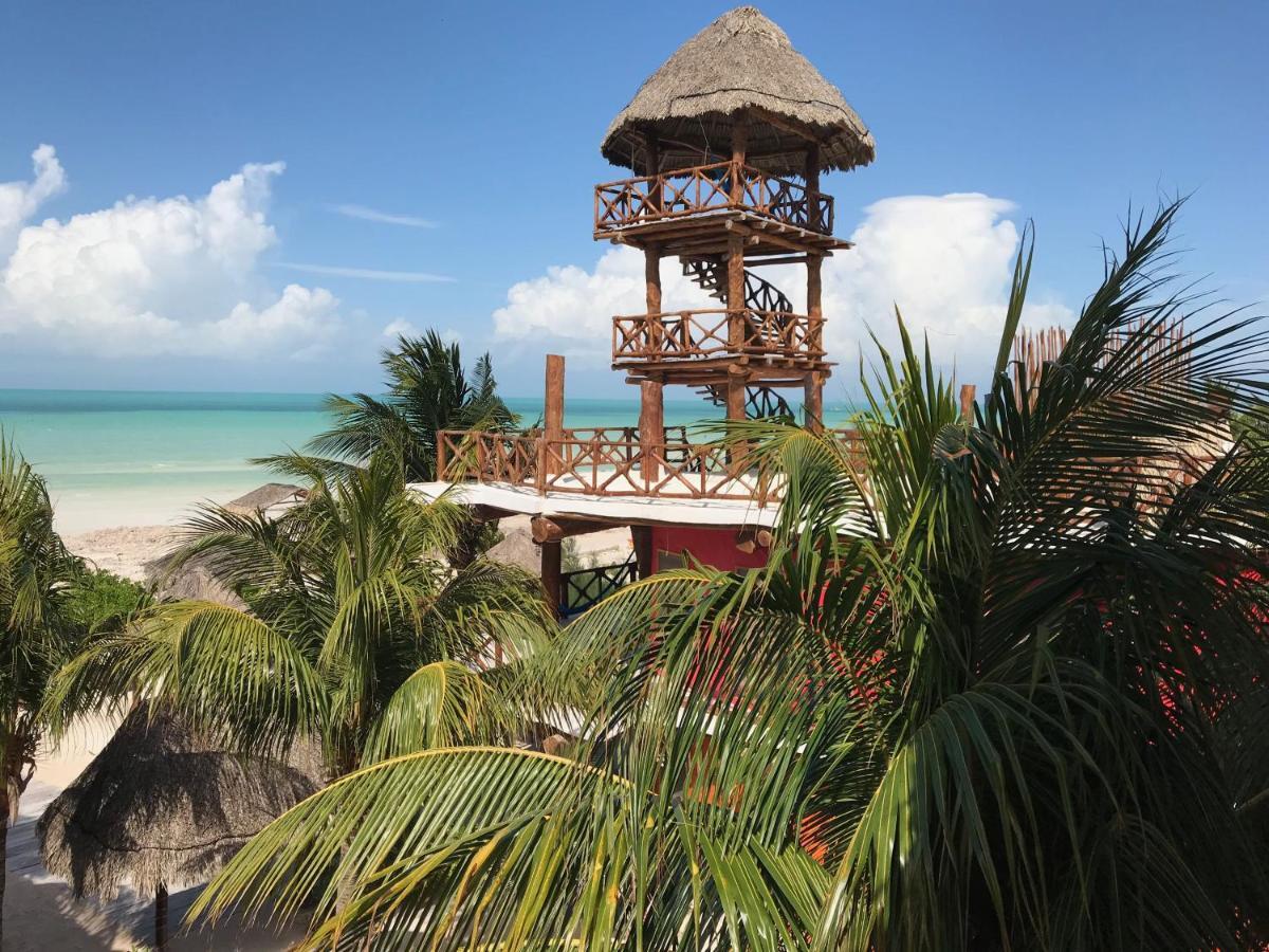 Palapas Del Sol Hotel Isla Holbox Exterior foto